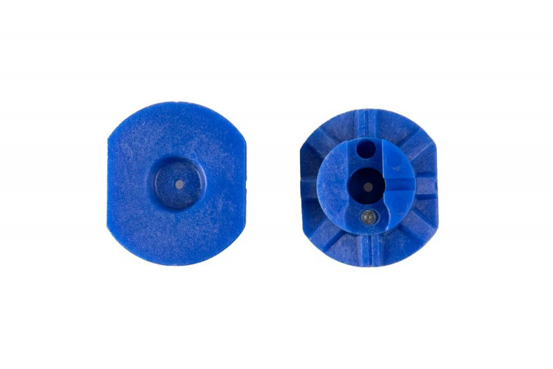 Magnetischer Blocker, HAB-910, klein, blau, 10 Stk.