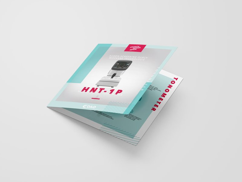 Broschüre Huvitz HNT-1P Non-Contact-Tono-/Pachymeter