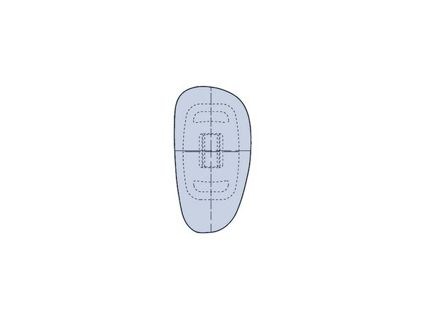 Slim, 14,5 mm, Click, PVC-Weich QualityPad