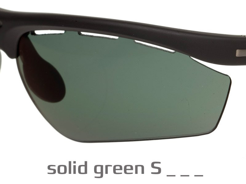 Filtergläser, ACTIsun solid green, digital coat, S mit Belüftung, PERFORMER TTR, Rohglas:2193