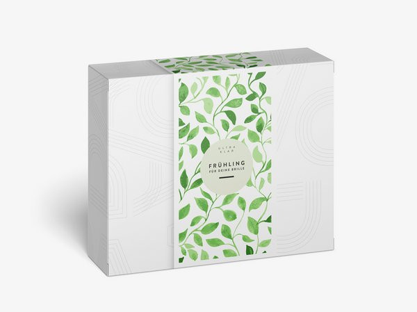 Ultra Klar Box - "Frühling", grün