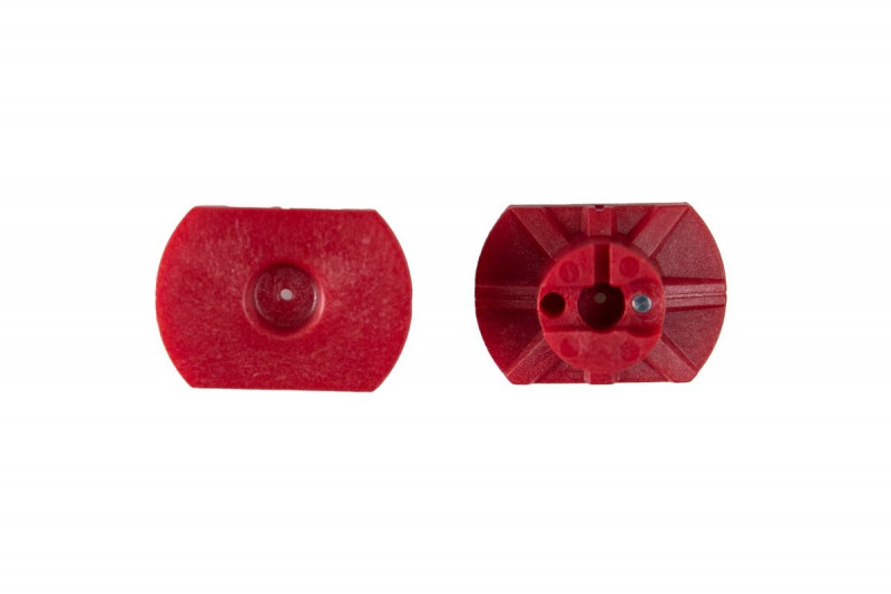 Magnetischer Blocker, HAB-910, groß, rot, 10 Stk.