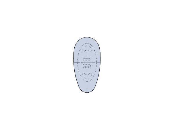 Tropfen, 14,0 mm, Schraub, Silikon QualityPad