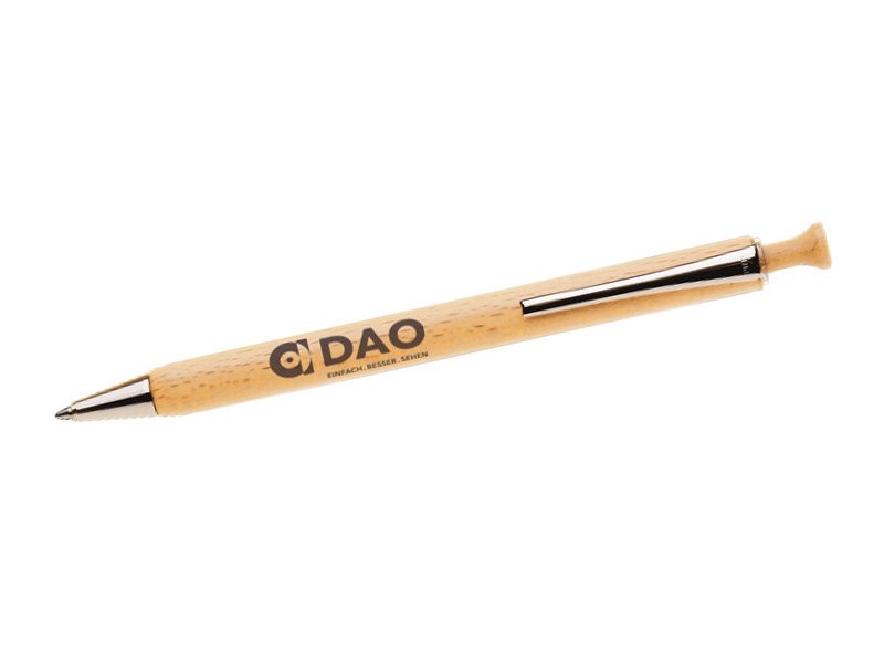 Holzkugelschreiber, DAO-Logo