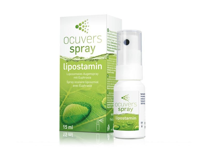 Augenspray ocuvers spray lipostamin, 12 x 15 ml