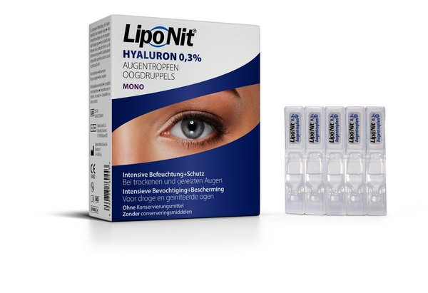 Lipo Nit Augentropfen, 0,3 % Mono Hyaluron , 30x 0,4ml